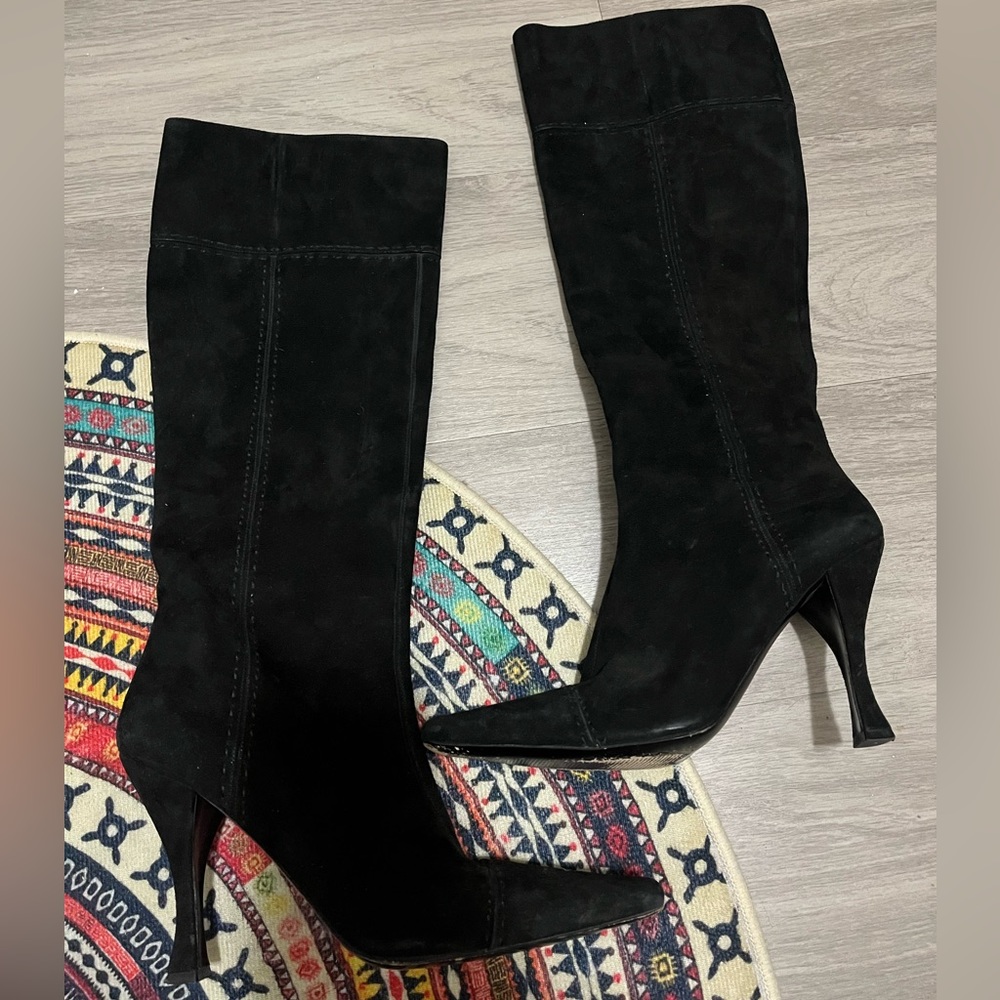 Via Spiga tall black shade boots size woman’s 9.5 US